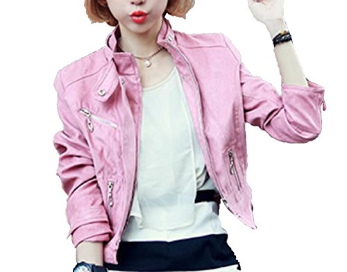 秋物 ジャケット レディースファッション スエード ライダースジャケット 長袖 カワイイ カジュアル アウター スリム lpsd000036