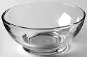 Anchor Hocking Presence-Clear Footed Bowl, Crystal Tableware