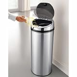 Homefront Prestige 50Litre Chrome Stainless Steel Auto Sensor Kitchen Bin