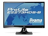 Iiyama - ProLite - E2273HDS-B1 - Ecran PC LED 22" - VGA/DVI - HDMI - Noir