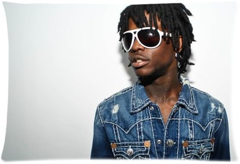 Chief Keef Zippered Pillow Case Cushion Case Pillow Cover 20x30(two sides)