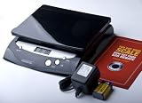 36 Lb Postal Scale / Shipping Scale w/ Usps Freight Chart *New* Black
