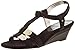 AK Anne Klein Women's Narelle Reptile Wedge Sandal