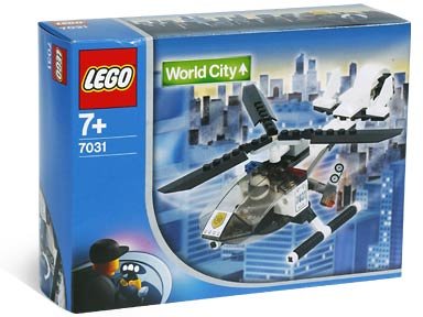 LEGO World City 7031 Police Helicopter