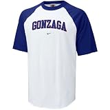 Nike Gonzaga Bulldogs White Classic Raglan T-shirt