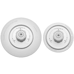 Tilia FoodSaver 4 and 5 inch universal jar lid set.