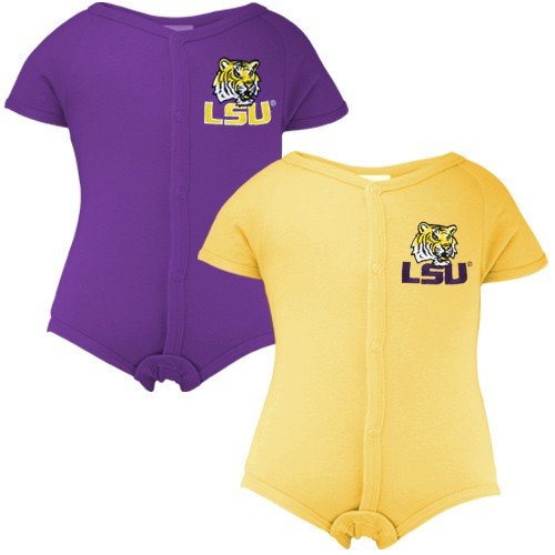 LSU Tigers Newborn Two Piece Outfit Set