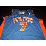 Carmelo Anthony Adidas Road Blue New York Knicks Jersey Size 52