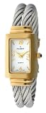 Peugeot Women's 760-1 Two-Tone Cable Cuff Watch