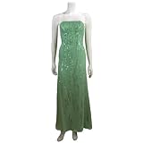 Formal Evening Gown. Strapless A-line Beaded Dress for Prom, Party, Homecoming by Sean Collection (232 XS)