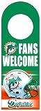 NFL Miami Dolphins Wood Door Hanger
