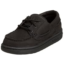 Timberland Little Kid/Big Kid KSA Boat Shoe,Black,6.5 M US Big Kid