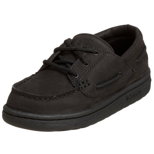Timberland Little Kid/Big Kid KSA Boat Shoe,Black,6.5 M US Big Kid