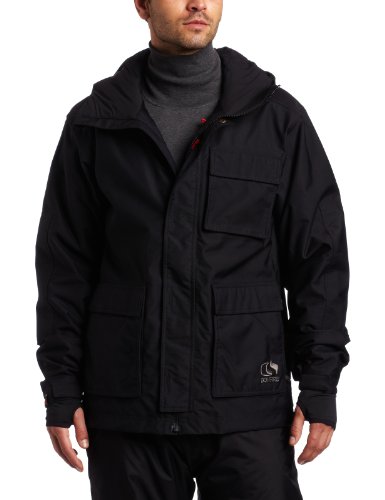 Bonfire Men's Baker Jacket, Black/Black, Medium On Sale