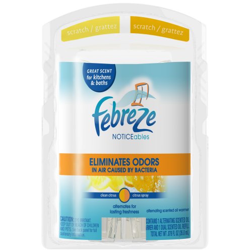 Febreze NOTICEables Alternating Scent Oil Warmer, Clean Citrus & Citrus Spray ,... by Febreze