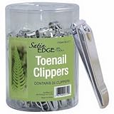 Satin Edge Toenail Clippers In A Container