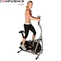 Confidence Fitness 2-in-1 Elliptical Trainer with Seat