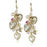 Betsey Johnson Betseys Dollhouse Pearl Heart C
