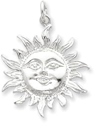 Sterling Silver Sun Pendant