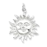 Sterling Silver Sun Pendant
