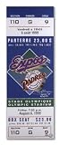 Tony Gwynn San Diego Padres Autographed Mega Ticket with 3000 Hits 8-6-99 Inscription