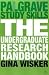 The Undergraduate Research Handbook (Palgrave Study Skills)