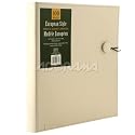 Kleer-Vu Photo / Memo Album, Leatherette Euro Collection Scrapbook/Album, Holds 100 4" x 6" / 5" x 7" / 8" x 10" Photos, Color: Ivory.