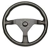 Momo MCL35BK1B Montecarlo 350 mm Leather Steering Wheel
