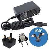Hqrp Ac Power Mains Adaptor Compatible With Philips Senso Touch Rotary Rq1180 Rq1160 Rq1150 Rq1290 Rq1280 Rq1260 Rq1250 Hq8155 Hq8150 Hq8140 Hq8240 7315xl 7325xl 7340xl 7345xl 7349xl Male Razor / Shaver Plus Hqrp UK And Euro Plug Adapters, Coaster