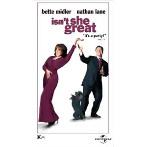 Isn't She Great [VHS] by 
