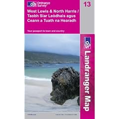West Lewis and North Harris (Landranger Maps)