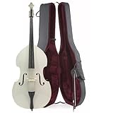 3/4 (Jazz) Size Double Bass in WHITE