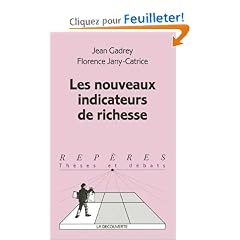 Les nouveaux indicateurs de richesse