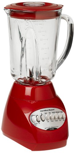 Hamilton Beach 52283WV 12-Speed Wave-Action Blender, Red