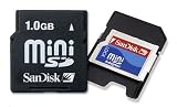 1GB SanDisk MiniSD Mini Secure Digital Card (Bulk)