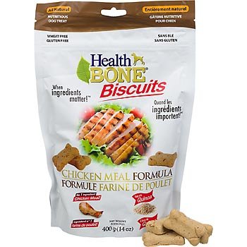 Omega Paw Health Bone Chicken Dog Biscuits, 14-Ounce