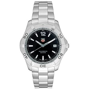 TAG Heuer Men's WAF1110.BA0800 2000 Aquaracer Quartz Watch