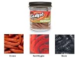 Berkley Gulp! Earthworms (Jarred) Color: Black (BL)