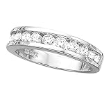 Platinum 1/2 ct. Diamond Bridal Wedding Band