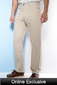 Big Tall Luxury Flat Front Straight Leg Jeans