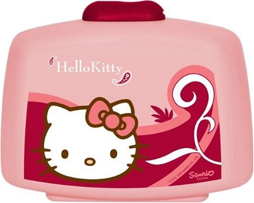 Dinico 0017164188 - Hello Kitty Brotdose mit Einsatz