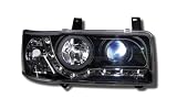 VW CARAVELLE T4 (09.90-94), TRANSPORTER T4 (09.90-03) HEAD LIGHTS - BLACK DRL