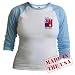 Raglan T-Shirt. Save the environment, plant a Bush Funny Jr. Raglan by CafePress