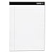 Universal 30630 Premium Ruled Writing Pads, White, 8 1/2 x 11, Legal/Wide, 50 Sheets, 6 Pads