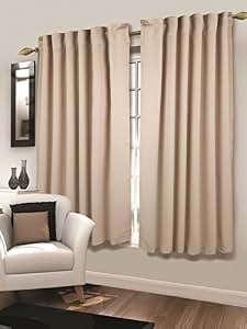 Tailormader Top Thermal Insulated Blackout Curtain Heavy Duty Fabric