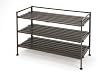 Seville Classics Resin-Wood Composite Utility Shoe Rack