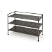 Seville Classics Resin-Wood Composite Utility Shoe Rack