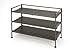 Seville Classics Resin-Wood Composite Utility Shoe Rack,single pack