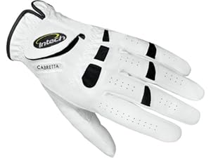 Intech Ti-Cabretta Men's Cadet Left-Hand Golf Gloves, Large (6 Pack)