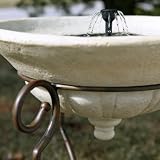 Smart Solar Arlington Solar Bird Bath Fountain